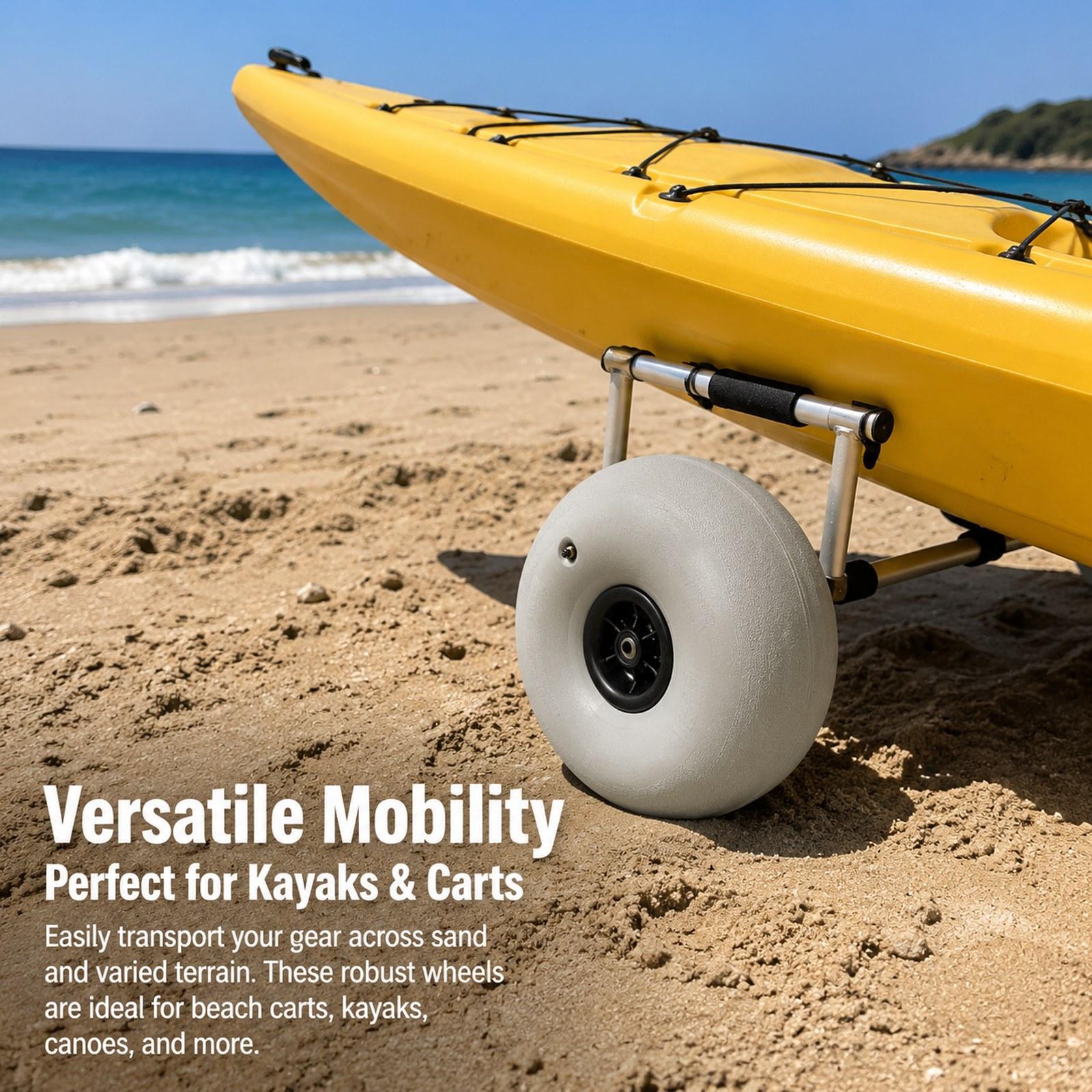 Fishing Kayak Cart - Roda Balon Pantai 16 Inci Pengganti