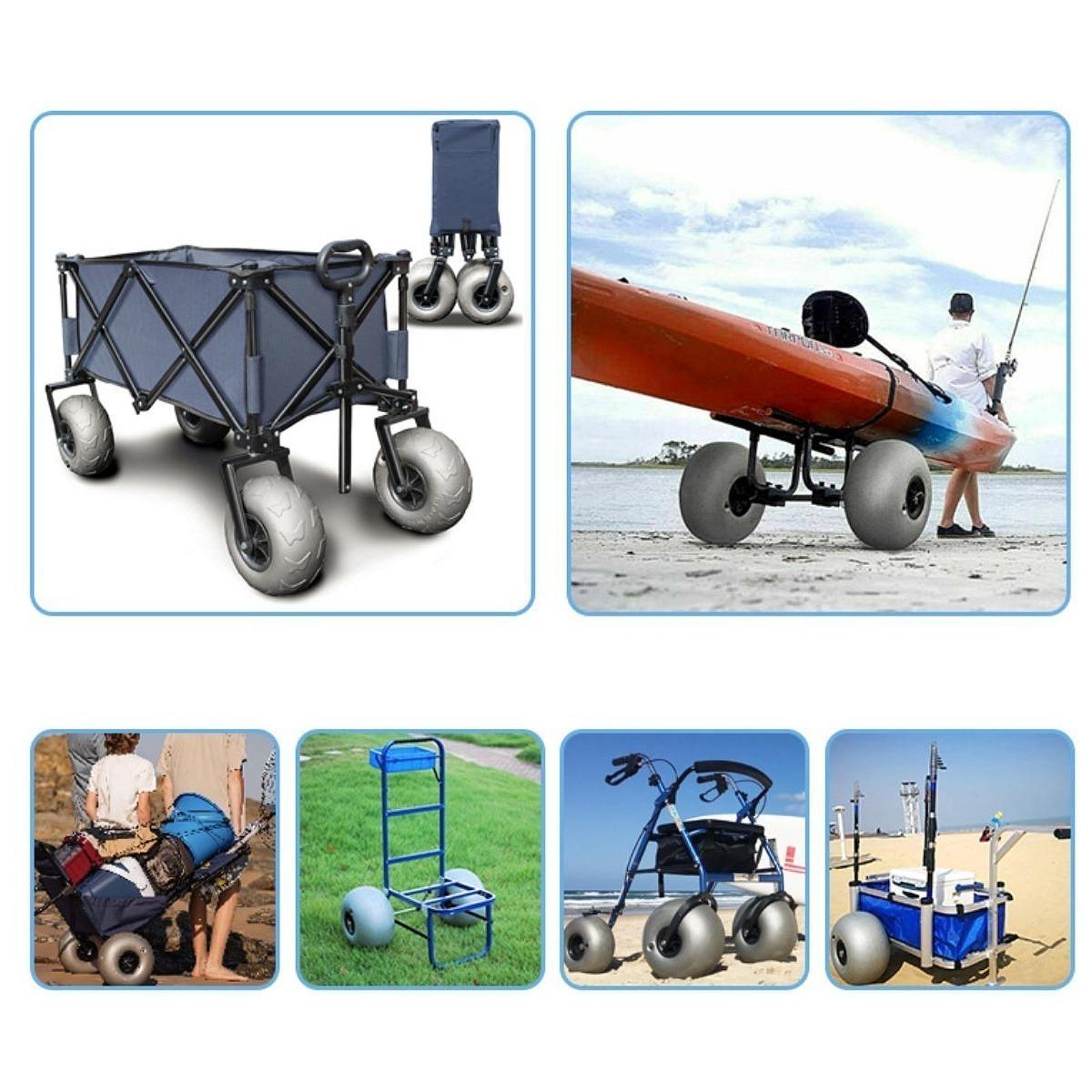Roda Kereta Pantai 16 Inci Ban - Fishing Kayak Cart ulasan dan harga