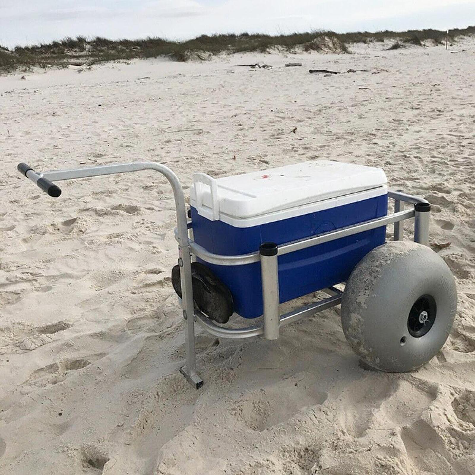 Roda Kereta Pantai 16 Inci Ban - Fishing Kayak Cart ulasan dan harga